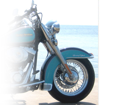 Twin Cam Heritage Harley Davidson motorcycle